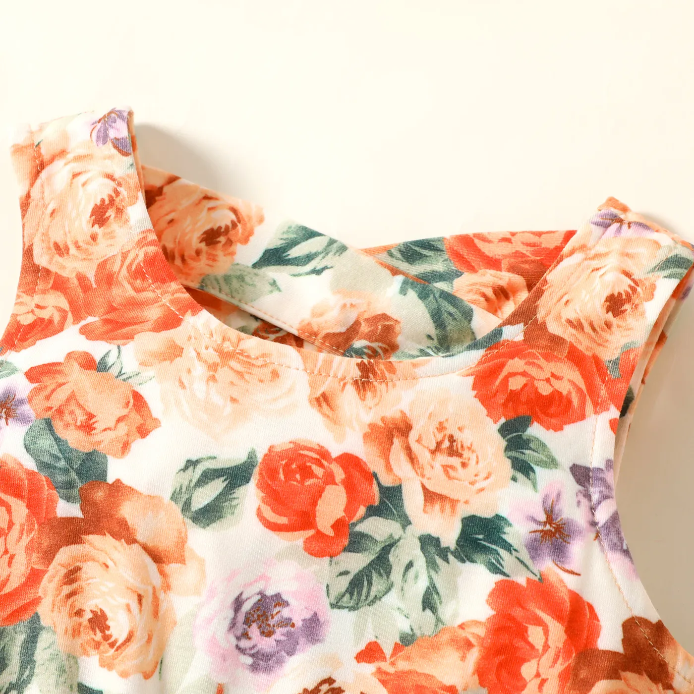 Toddler Girl Naia Crisscross Back Allover Floral Print Tank Dress  image 3