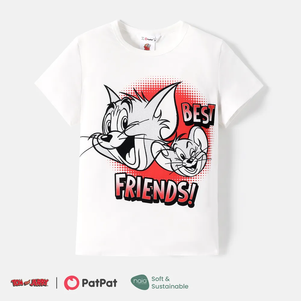 Tom and Jerry Family Matching Short-sleeve Graphic Print Naia™ Tee big image 13