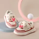 Toddler/Kid Love Graphic Soft Sole Sporty Shoes Pink