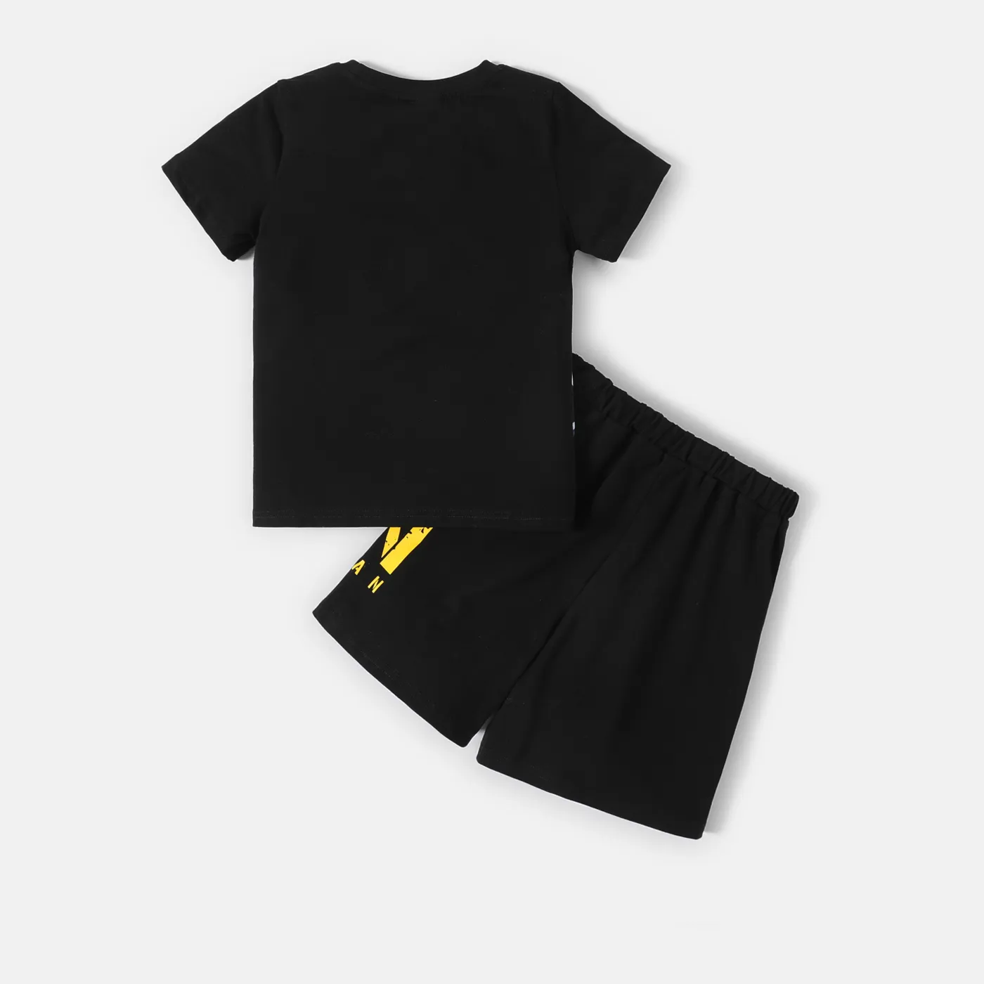 Superman Toddler/Kid Boy 2pcs Letter & Character Print Naia Short-sleeve Tee and Shorts Set  image 5