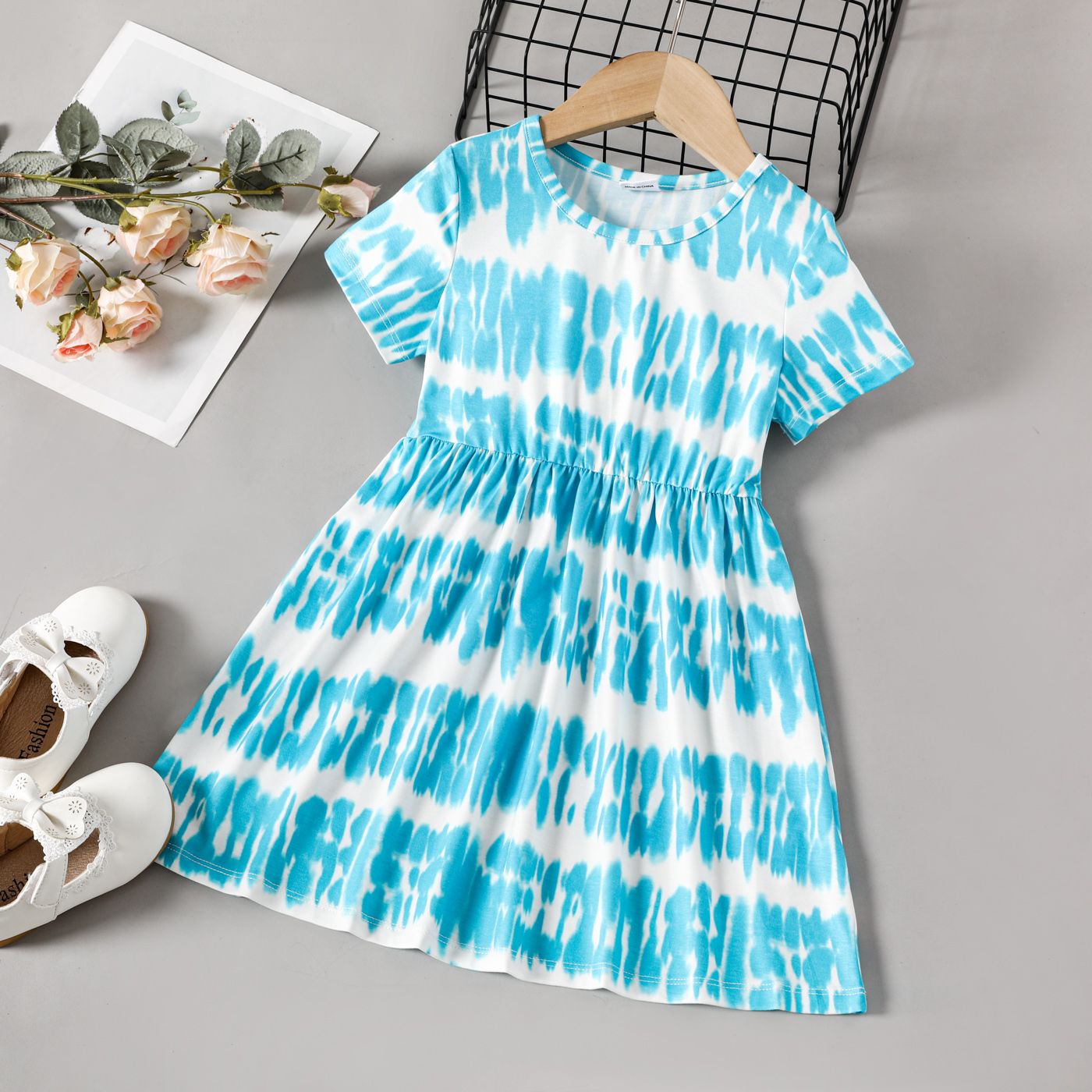 

Toddler Girl Naia Tie Dyed Short-sleeve Dress