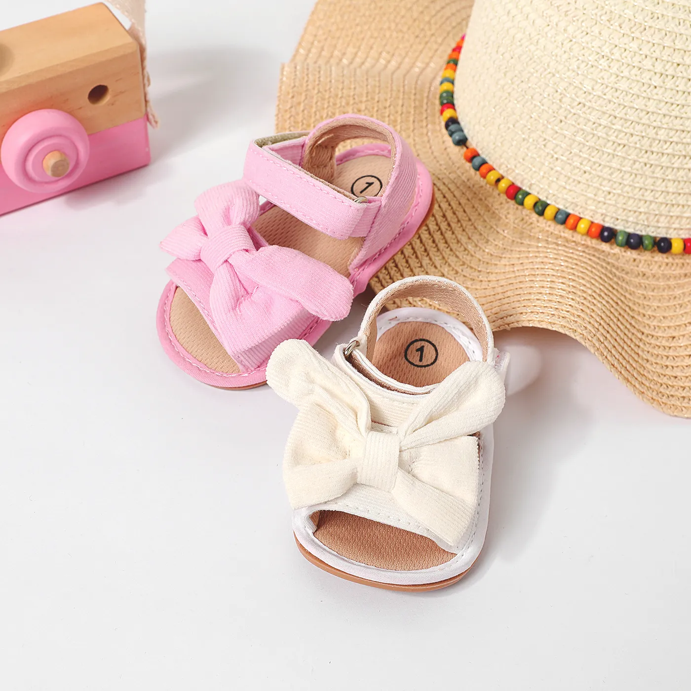 Baby/Toddler Bow Decor Soft Sole Toddler Sandals  image 3
