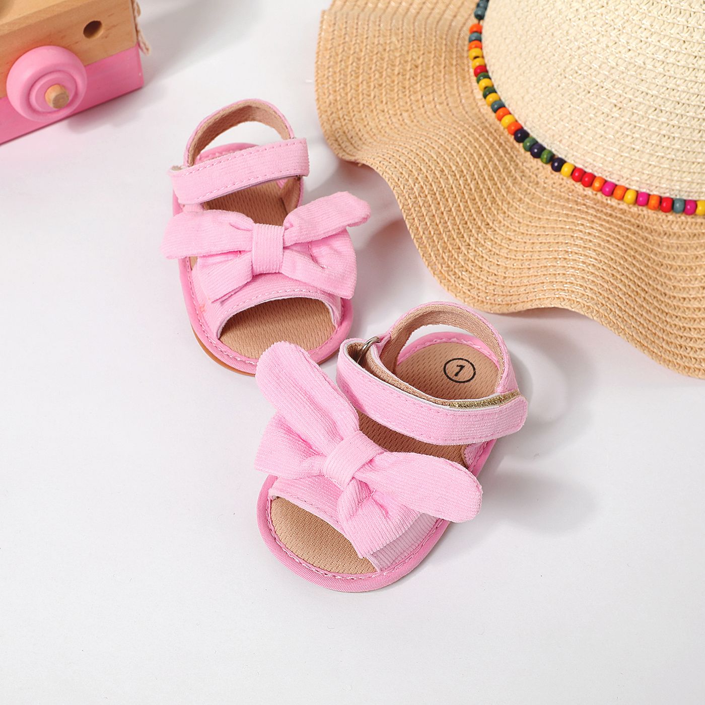 Baby/Toddler Bow Decor Soft Sole Toddler Sandals