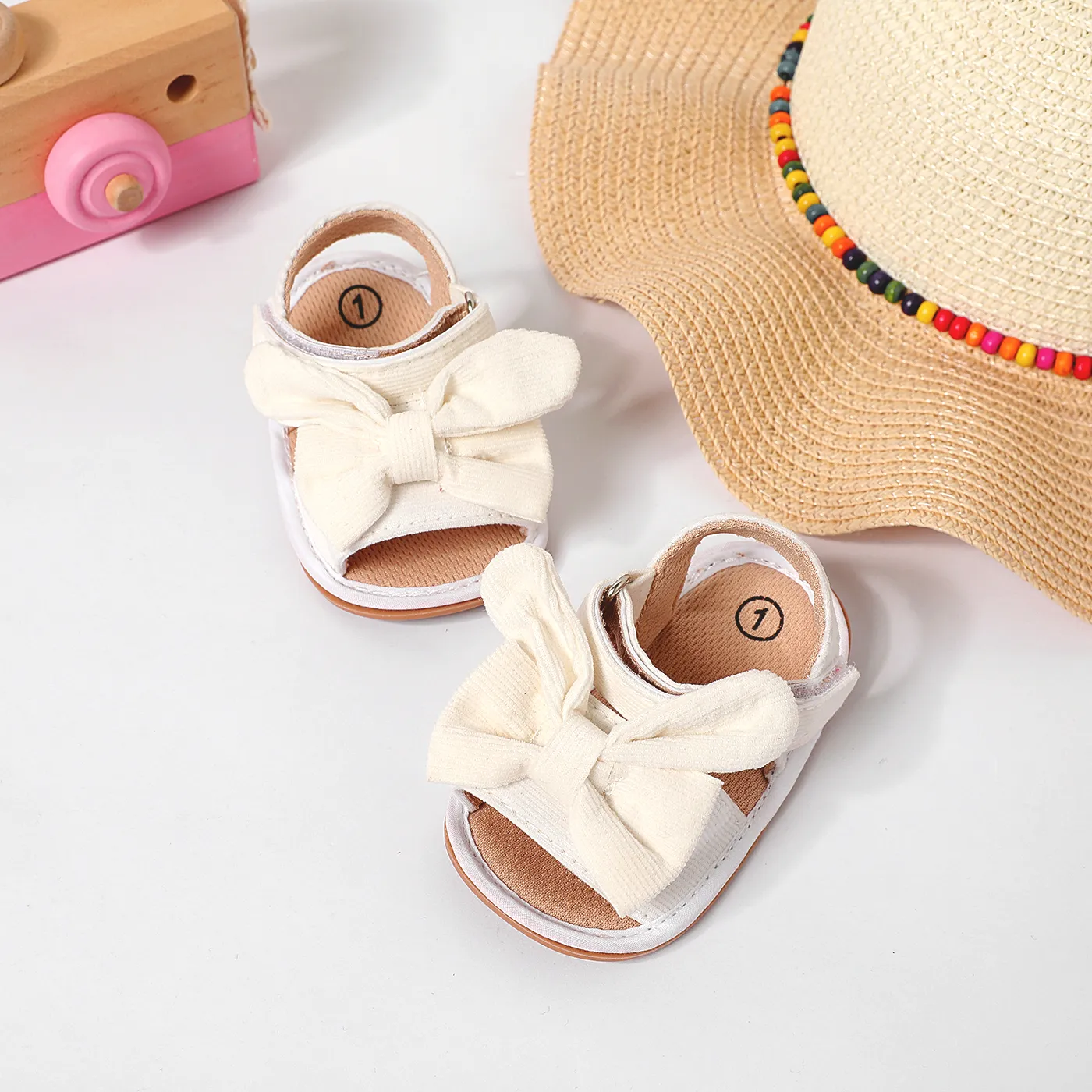 Baby/Toddler Bow Decor Soft Sole Toddler Sandals  big image 1