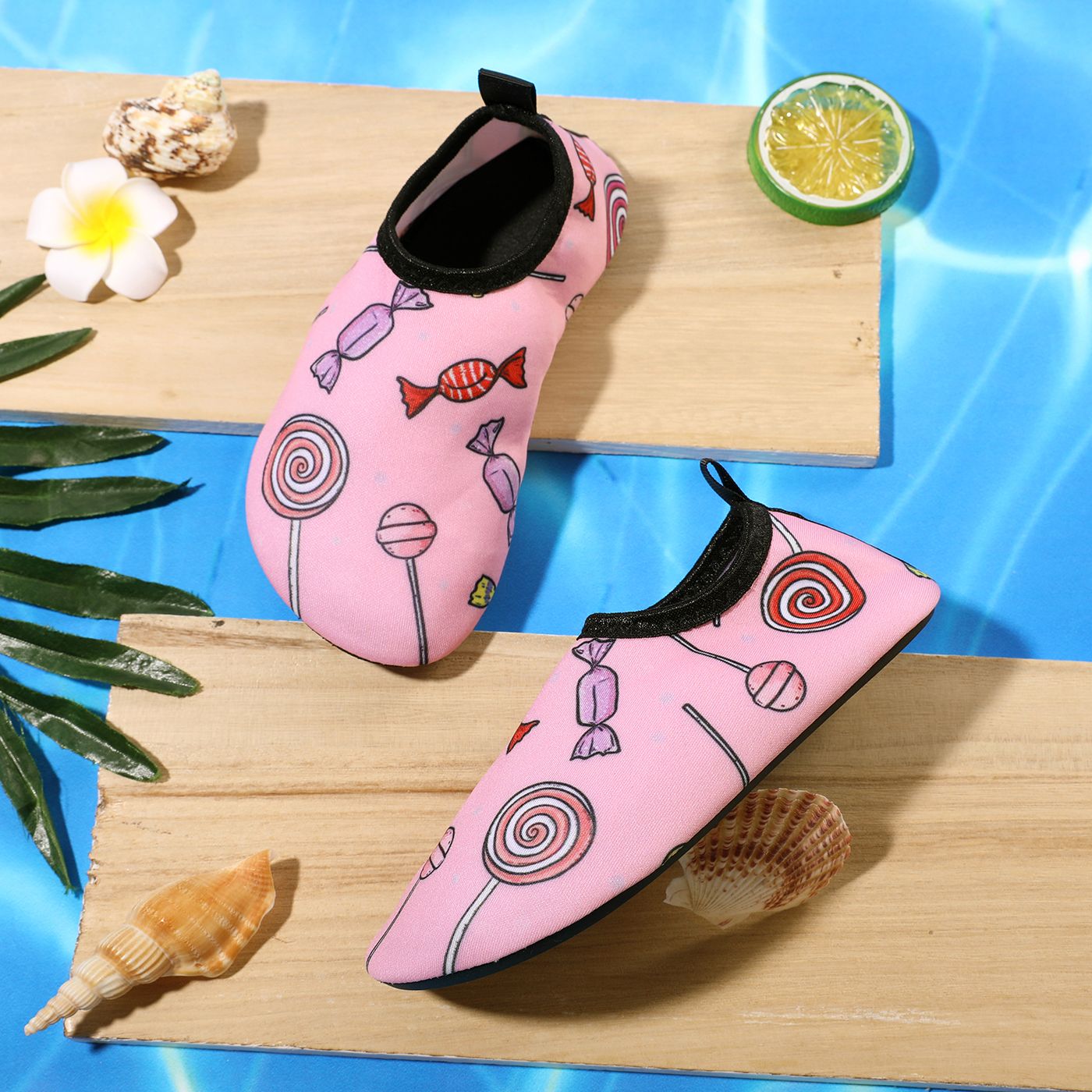 

Toddler/Kid Print Non-slip Cut-resistant Soft Sole Rain Boots