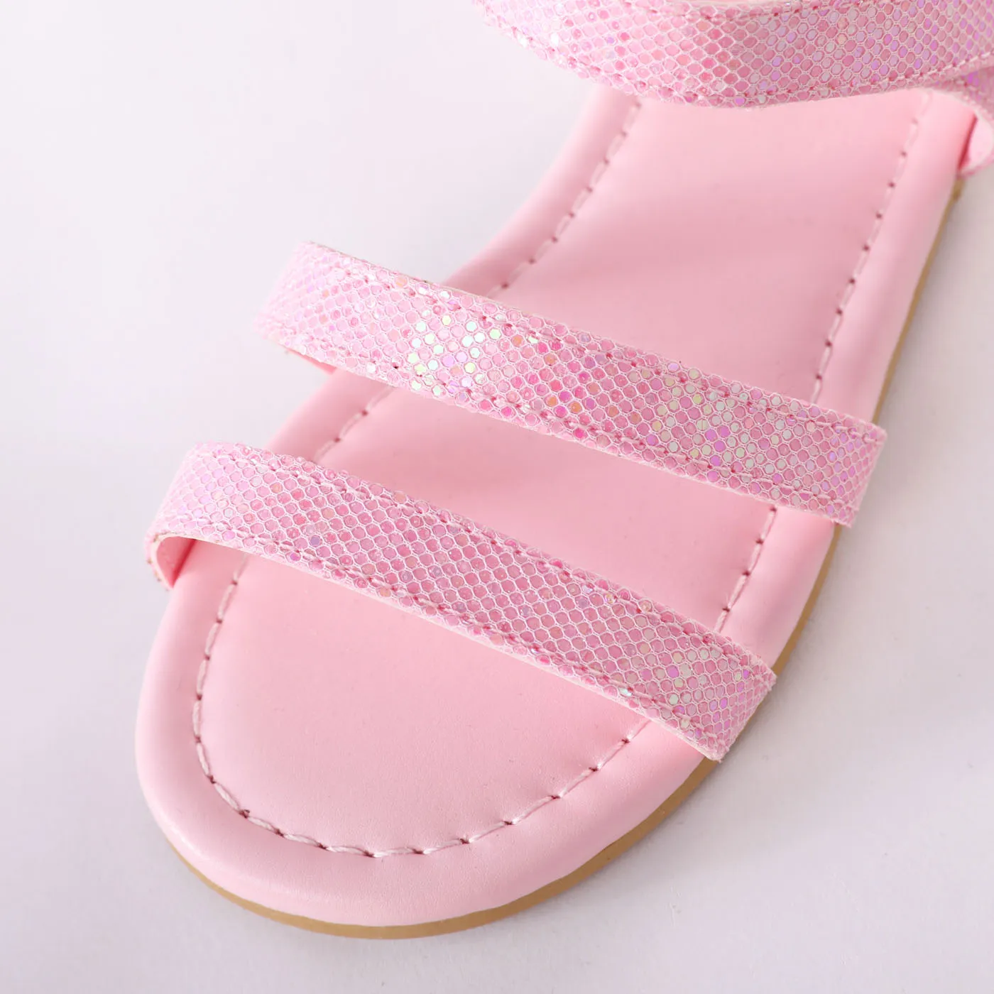 Toddler/Kid Texture Solid Sandals  image 5