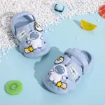 Toddler/Kid Cartoon Non-slip Soft Sole Slippers Blue