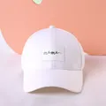 2-pack Solid Letter Label Baseball Cap for Mom and Me  image 3