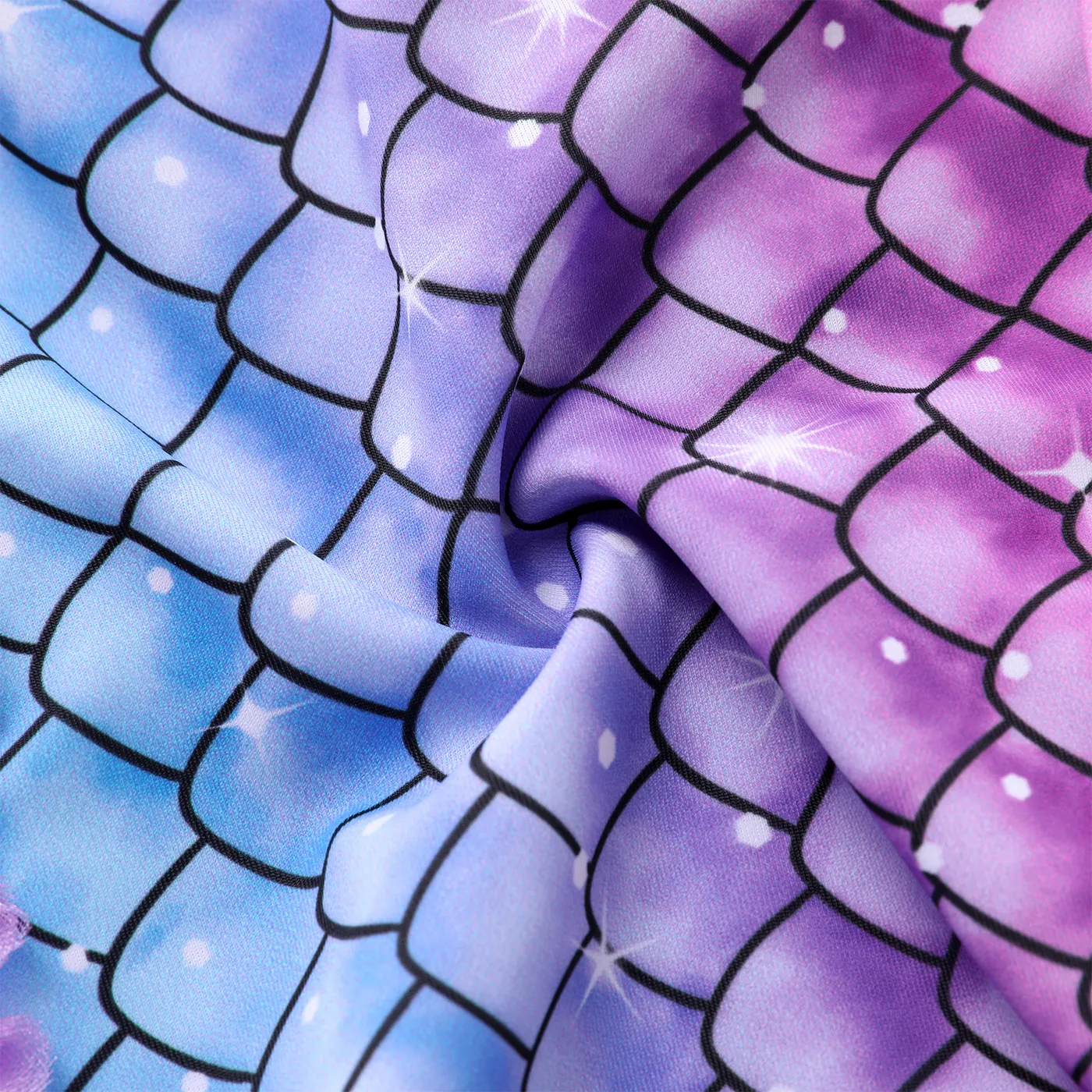 L.O.L. SURPRISE! Kid Girl Mesh Splice Mermaid Onepiece Slip Swimsuit  image 6