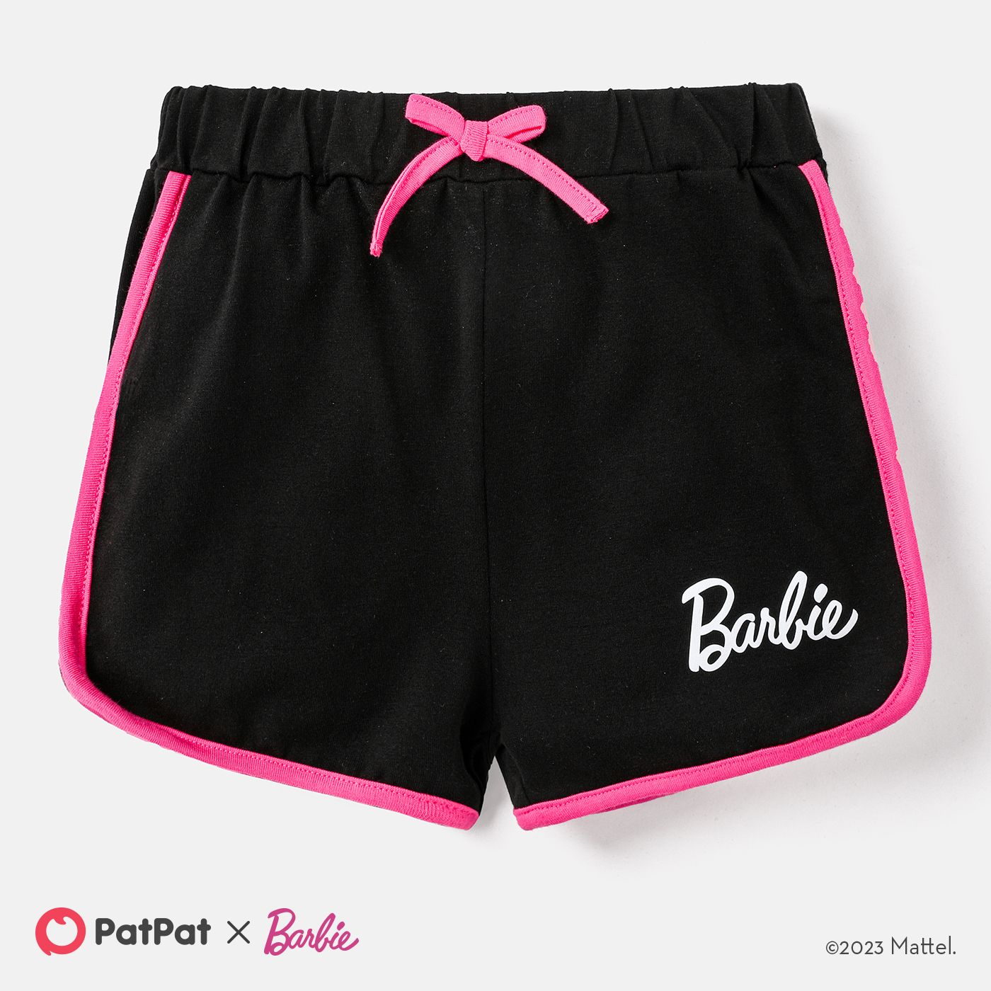 

Barbie Kid Girl Letter Print Cotton Shorts