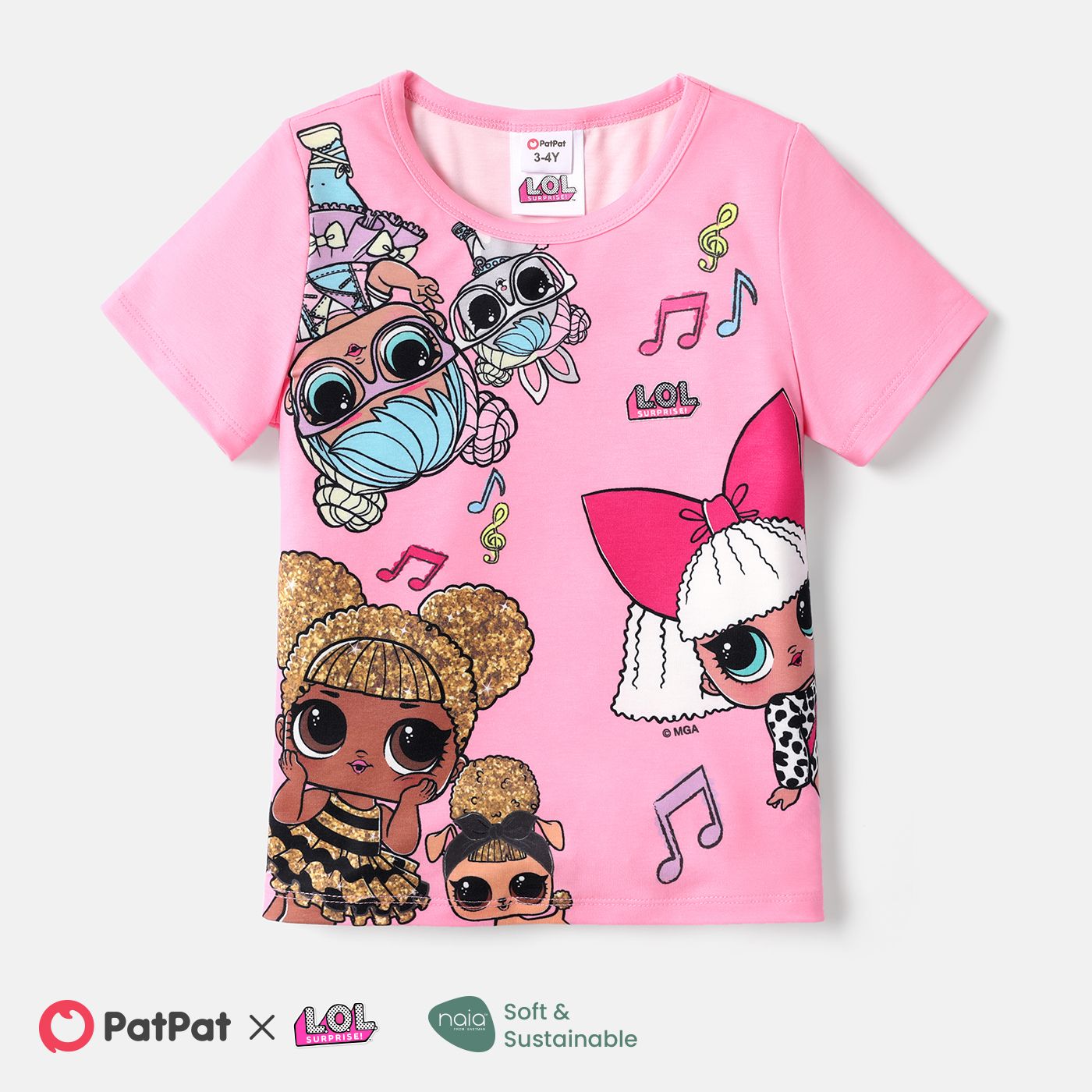 

L.O.L. Surprise Toddler Girl Short-sleeve Graphic Naia™ Tee