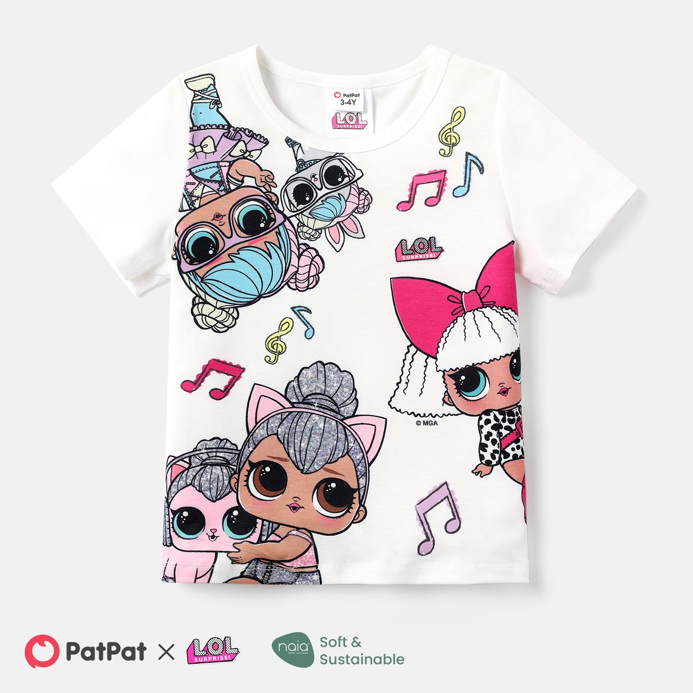 

L.O.L. Surprise Toddler Girl Short-sleeve Graphic Naia™ Tee