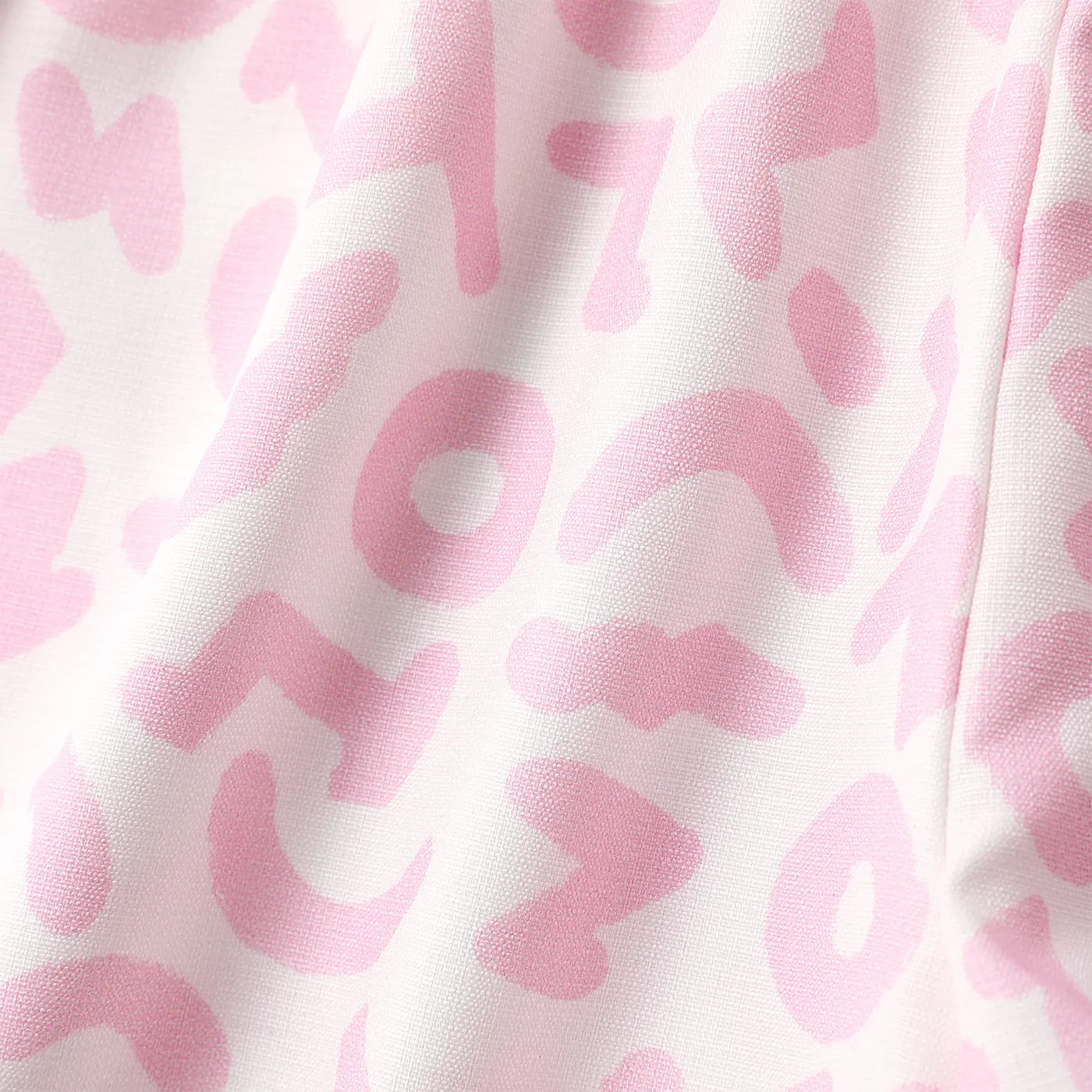 L.O.L. SURPRISE! Toddler/Kid Girl Character & Leopard Print Pom Pom Decor Puff Sleeve Romper  image 5