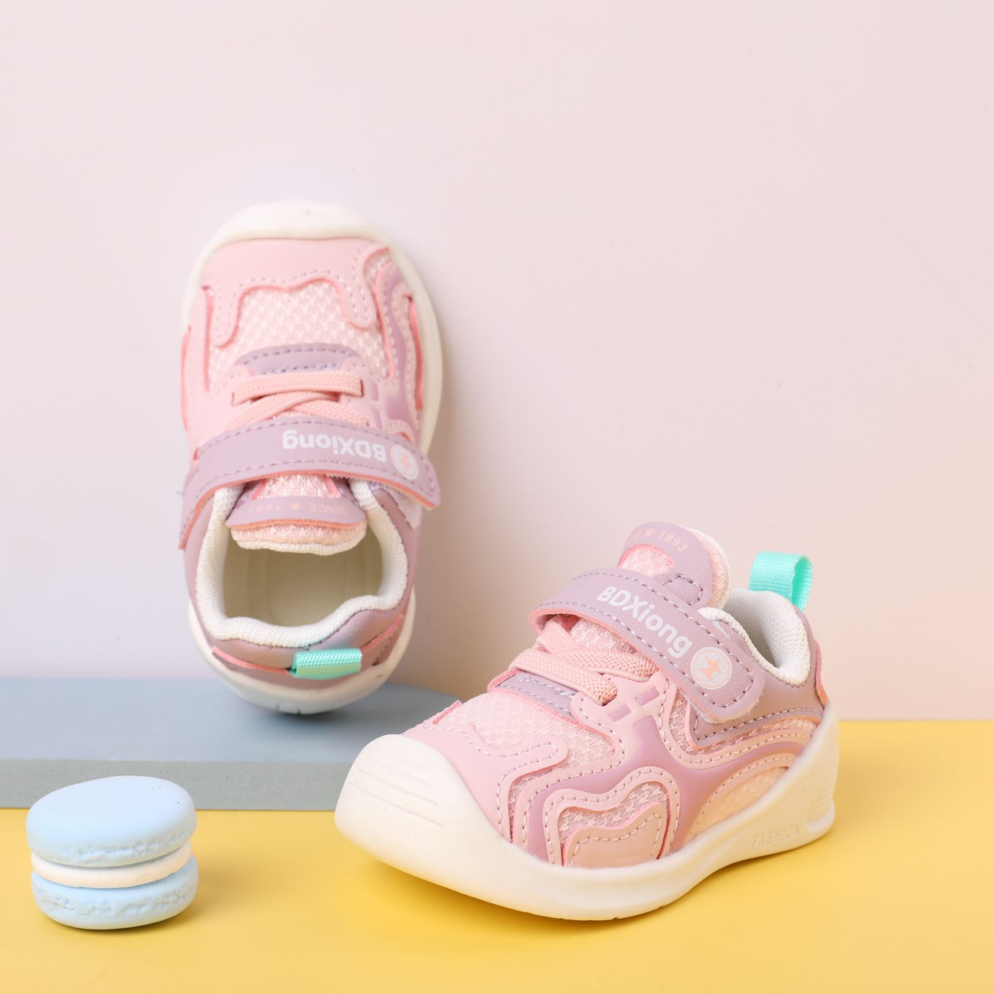 

Baby/Toddler Breathable Letters Print Soft Sole Sport Shoes