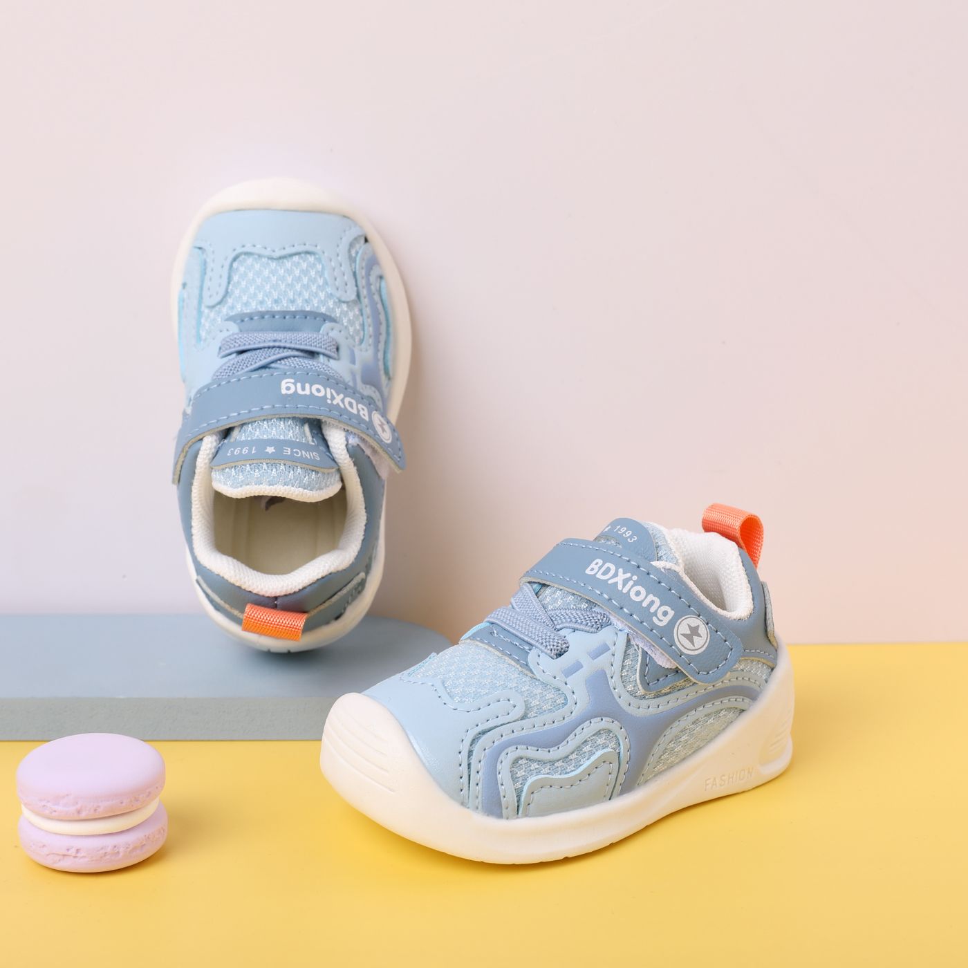 

Baby/Toddler Breathable Letters Print Soft Sole Sport Shoes