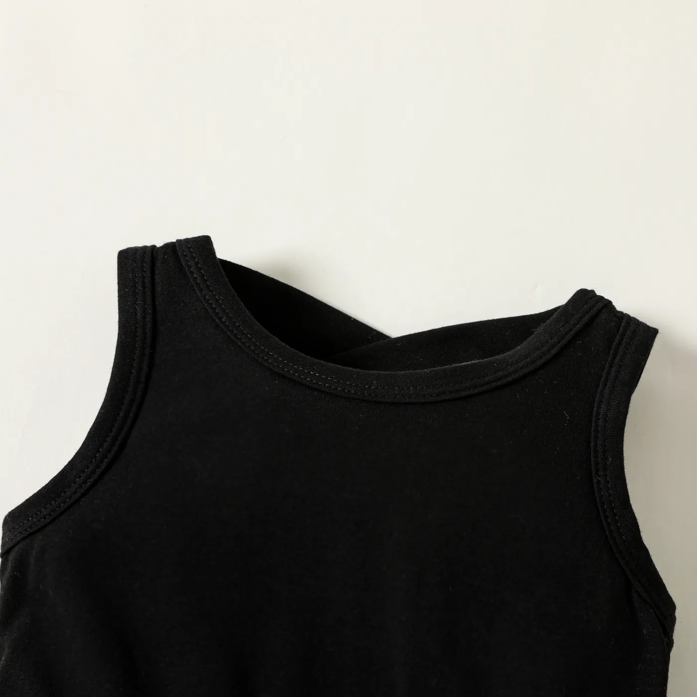 Toddler Girl Crisscross Back Tank Dress  image 4