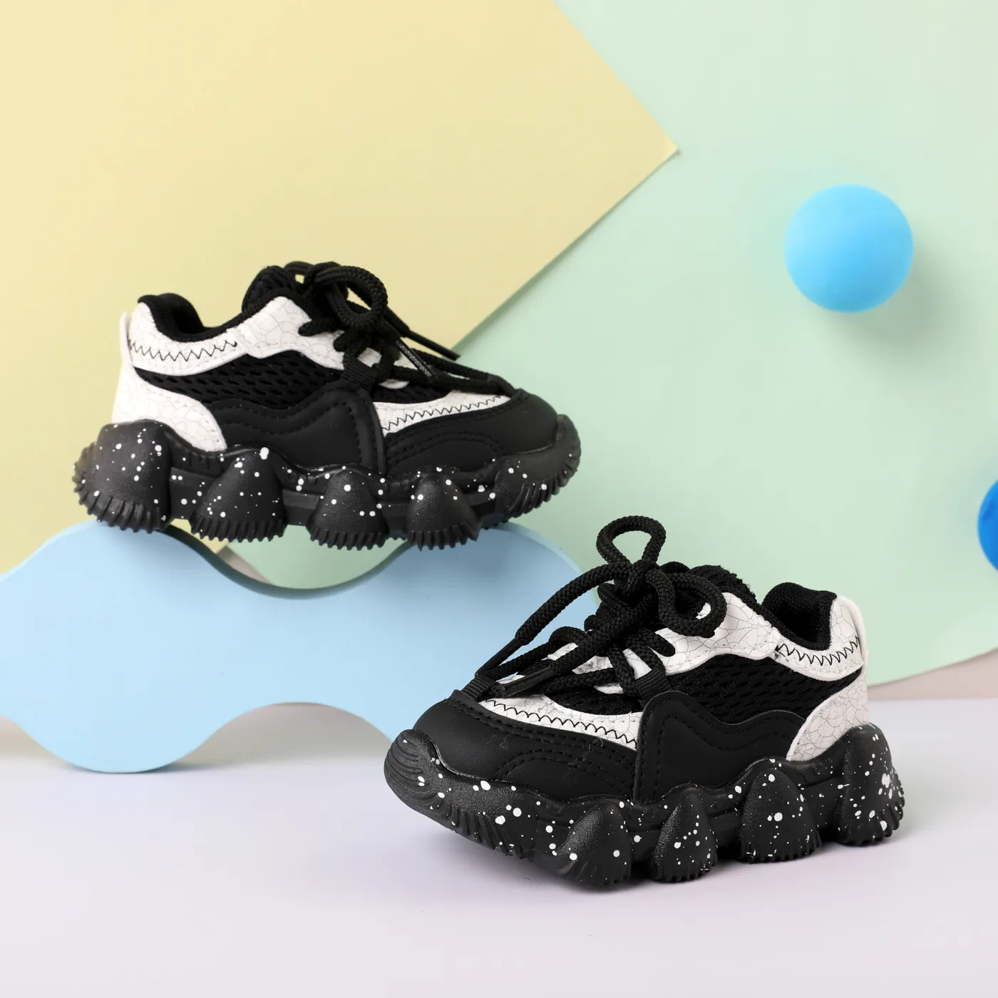 Toddler/Kid Breathable Texture Sport Shoes