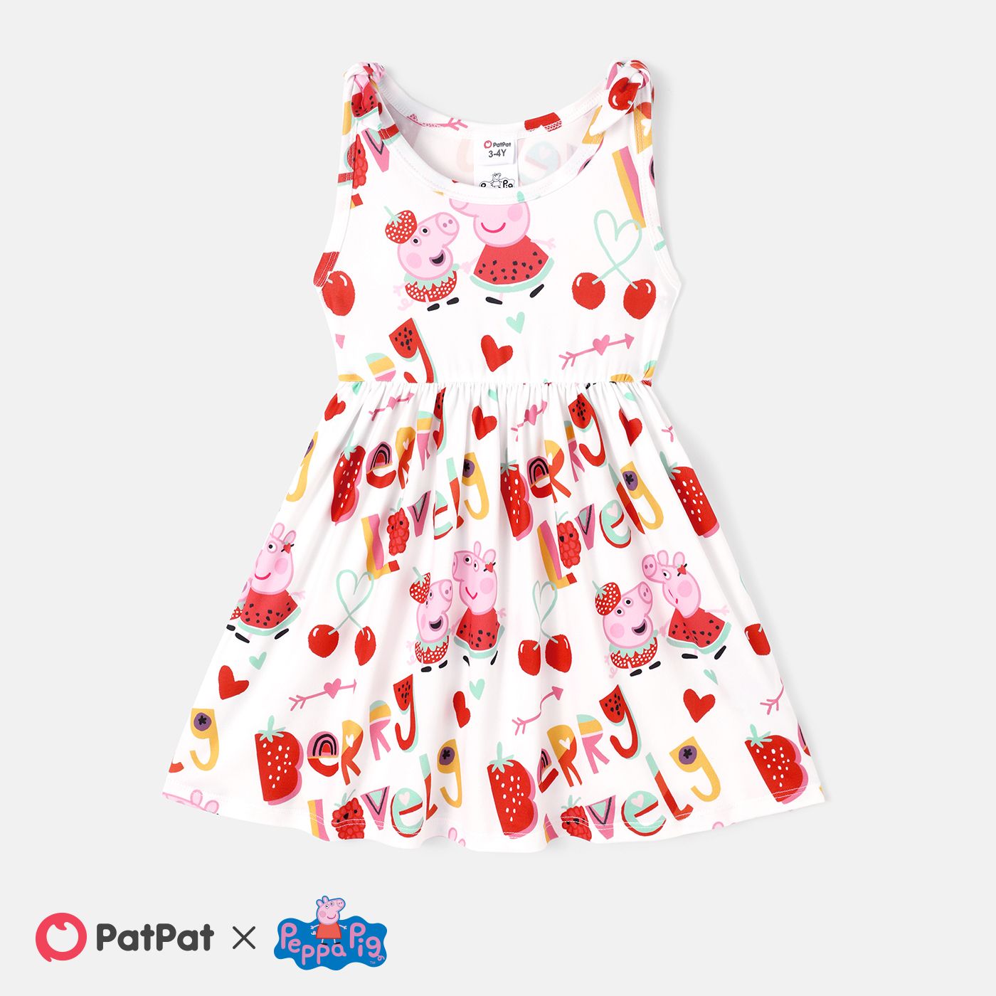 

Peppa Pig Toddler Girl Character Print Naia™ Top / Tank Dress / Cotton Pants