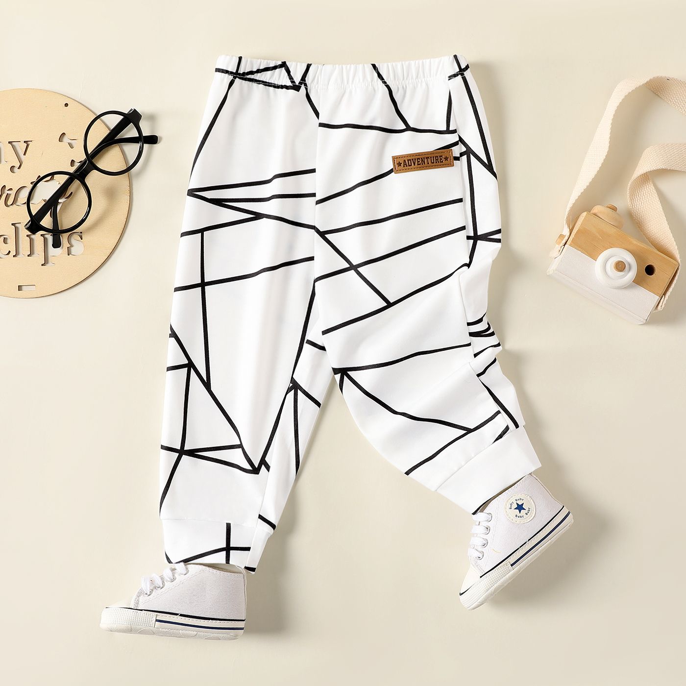 

Baby Boy Allover Geo Print Naia™ Sweatpants