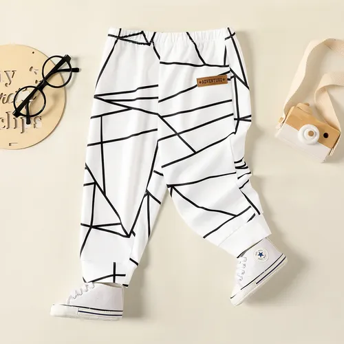 calça de moletom naia™ com estampa geológica para bebê menino