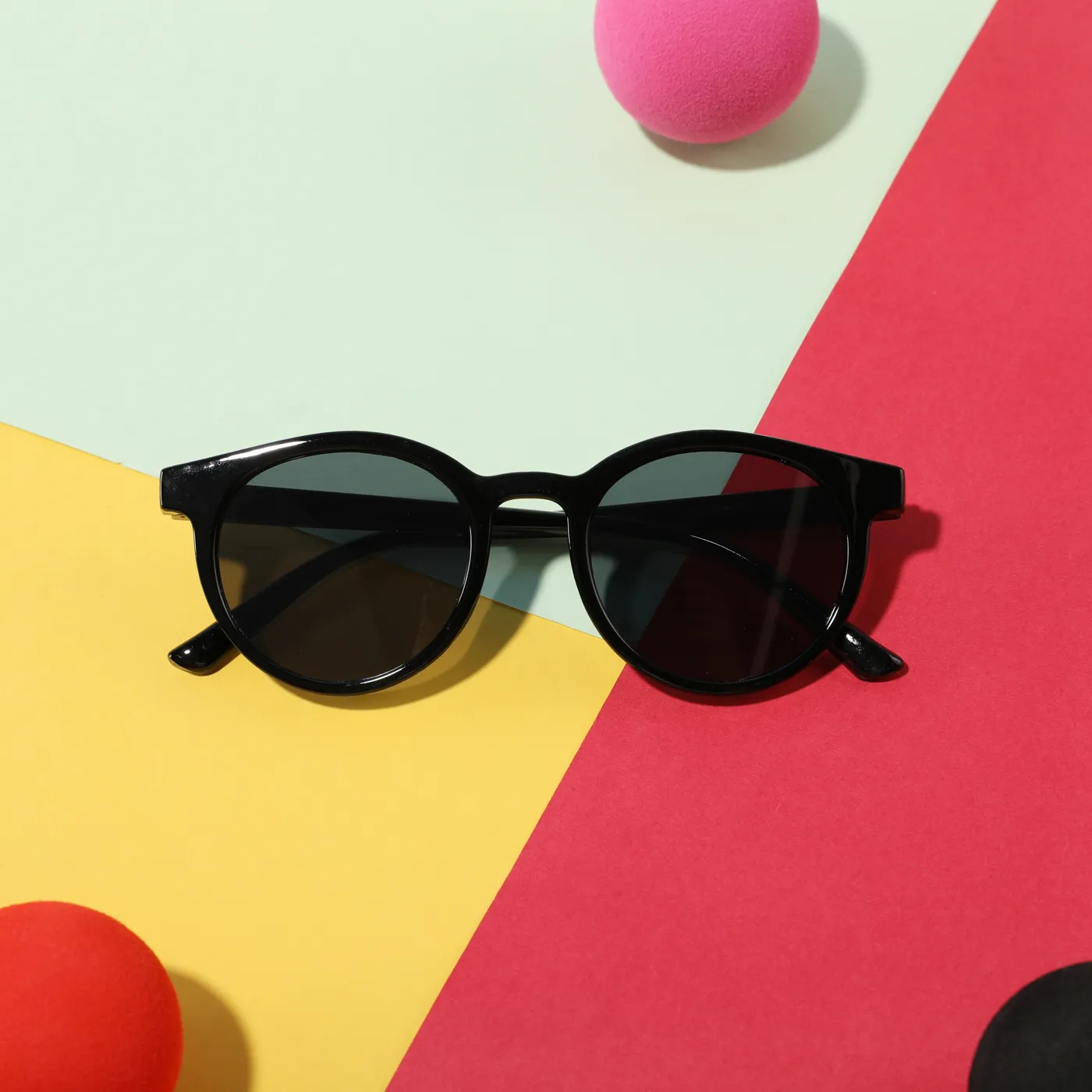 Crianças / Crianças Óculos de Moda Simples Preto