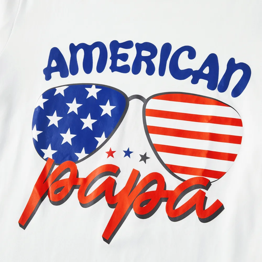 Independence Day Family Matching Short-sleeve Tops big image 2