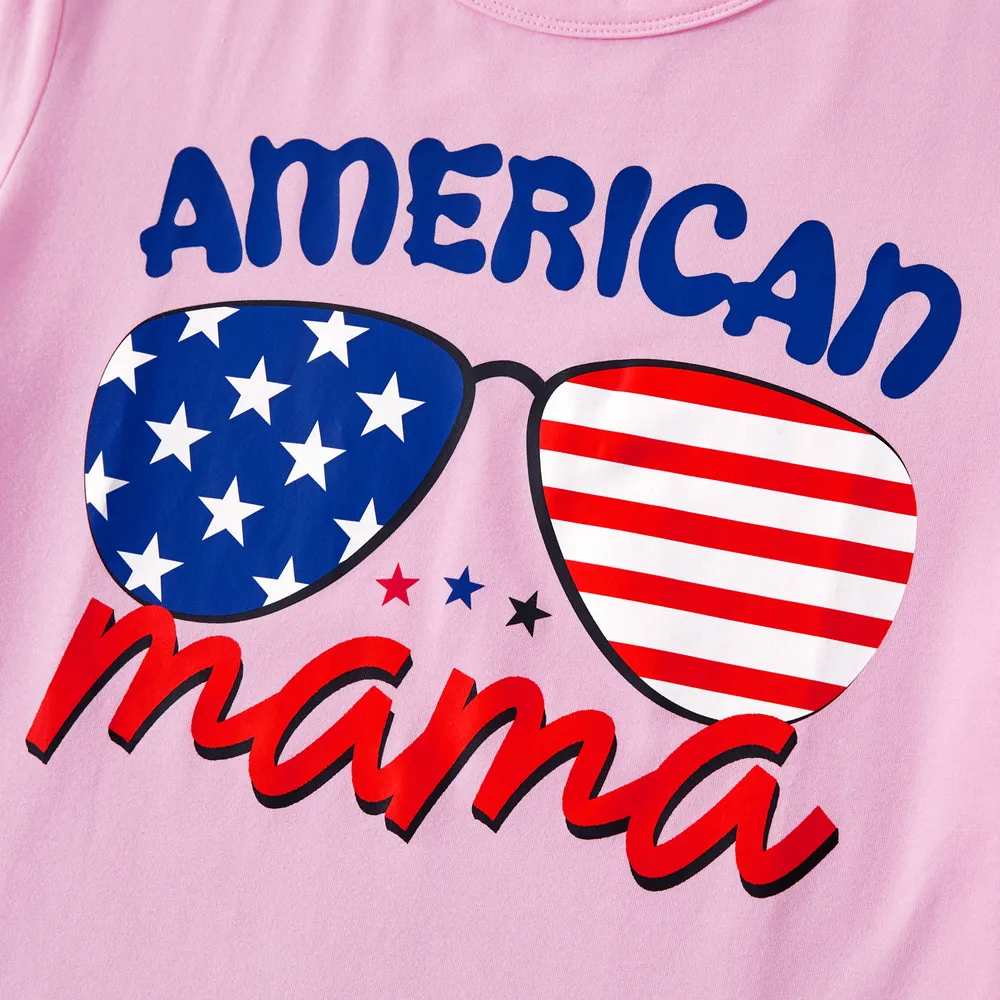 Independence Day Family Matching Short-sleeve Tops big image 6