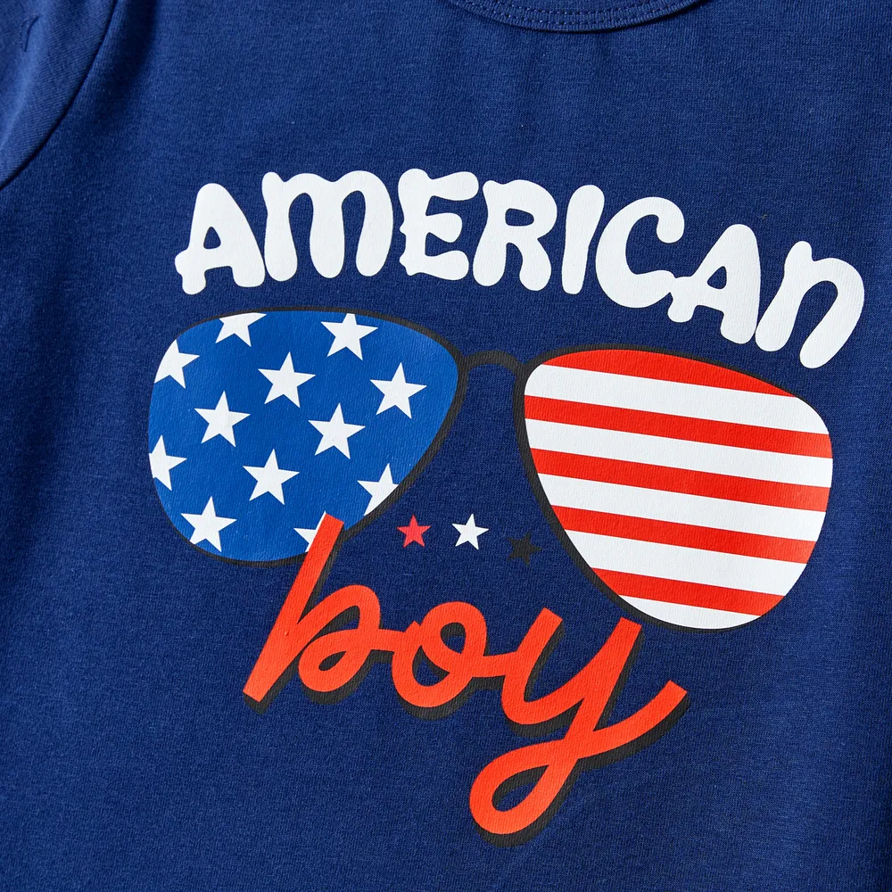 Independence Day Family Matching Short-sleeve Tops  big image 9