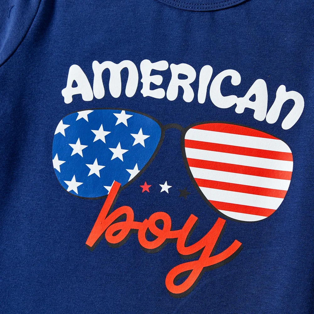 Independence Day Family Matching Short-sleeve Tops big image 9