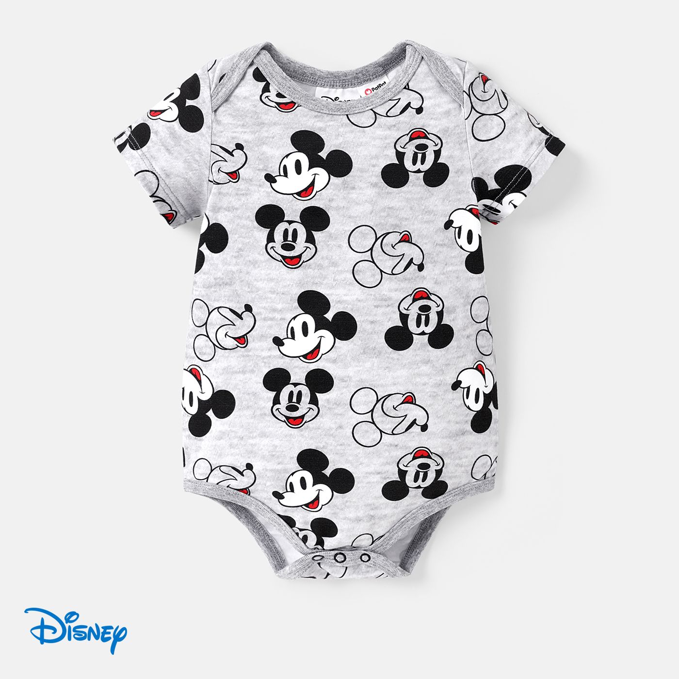 

Disney Mickey and Friends Baby Boy/Girl Cotton Short-sleeve Graphic Romper