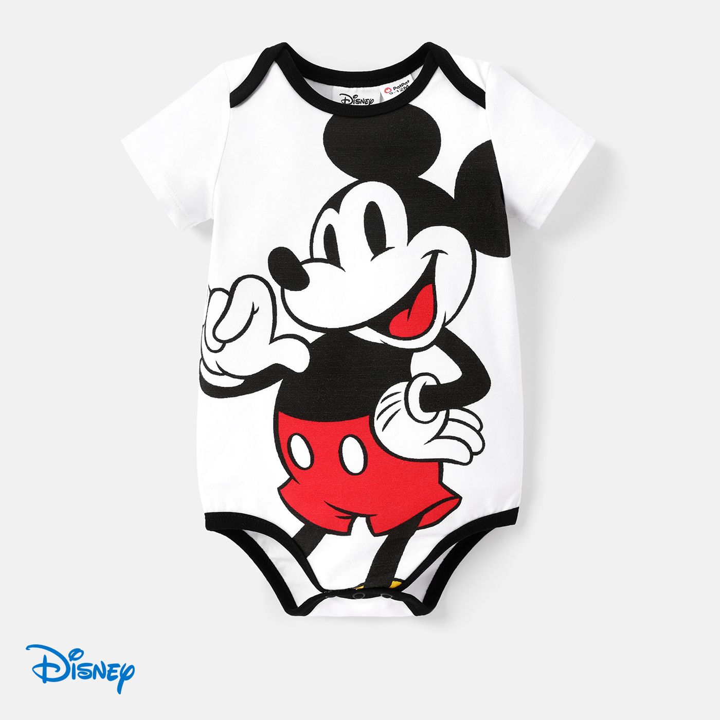

Disney Mickey and Friends Baby Boy/Girl Cotton Short-sleeve Graphic Romper