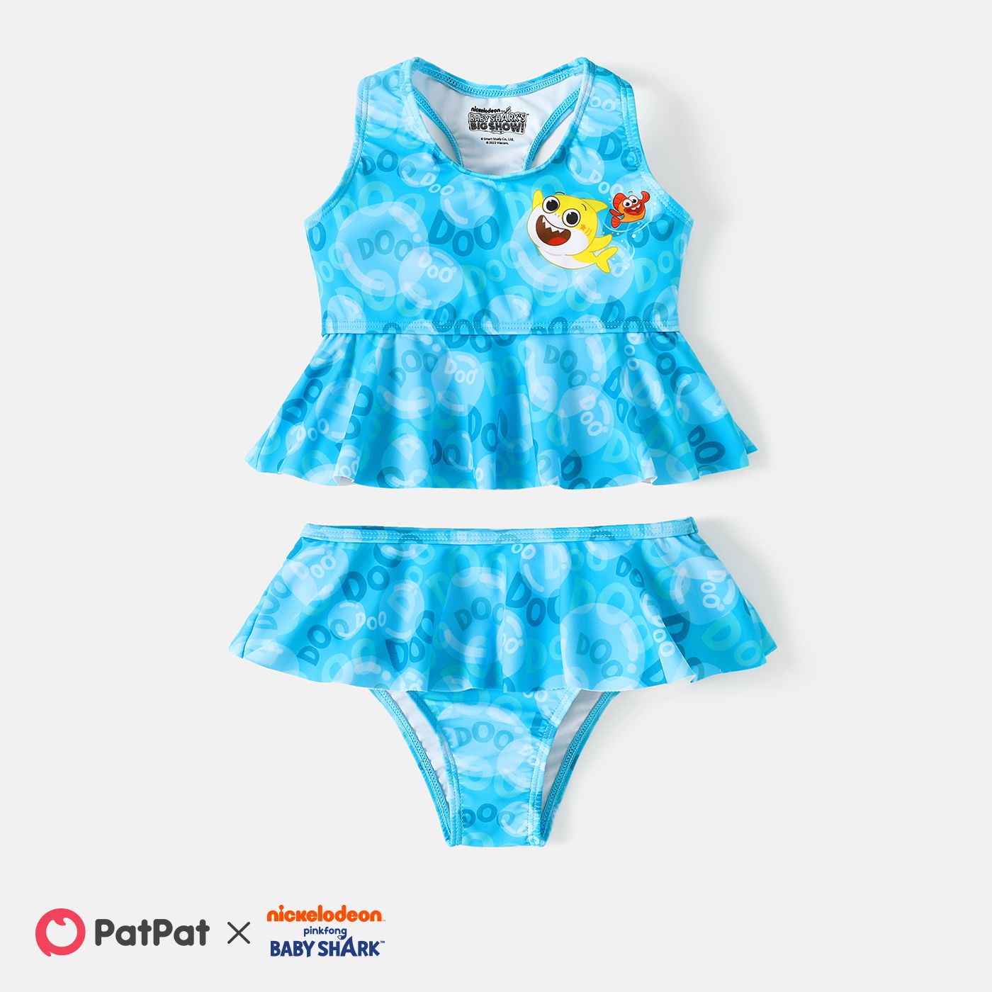 

Baby Shark Toddler Colorful Print Swimsuit
