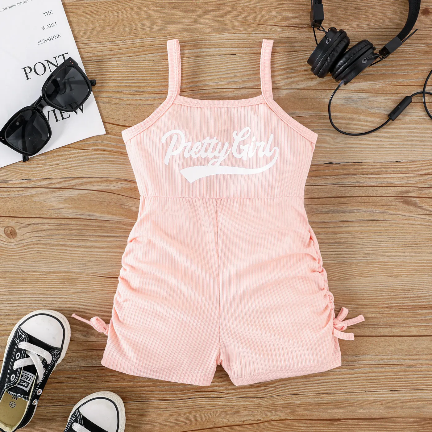 Kleinkinder Mädchen Tanktop Süß Baby-Overalls  image 1