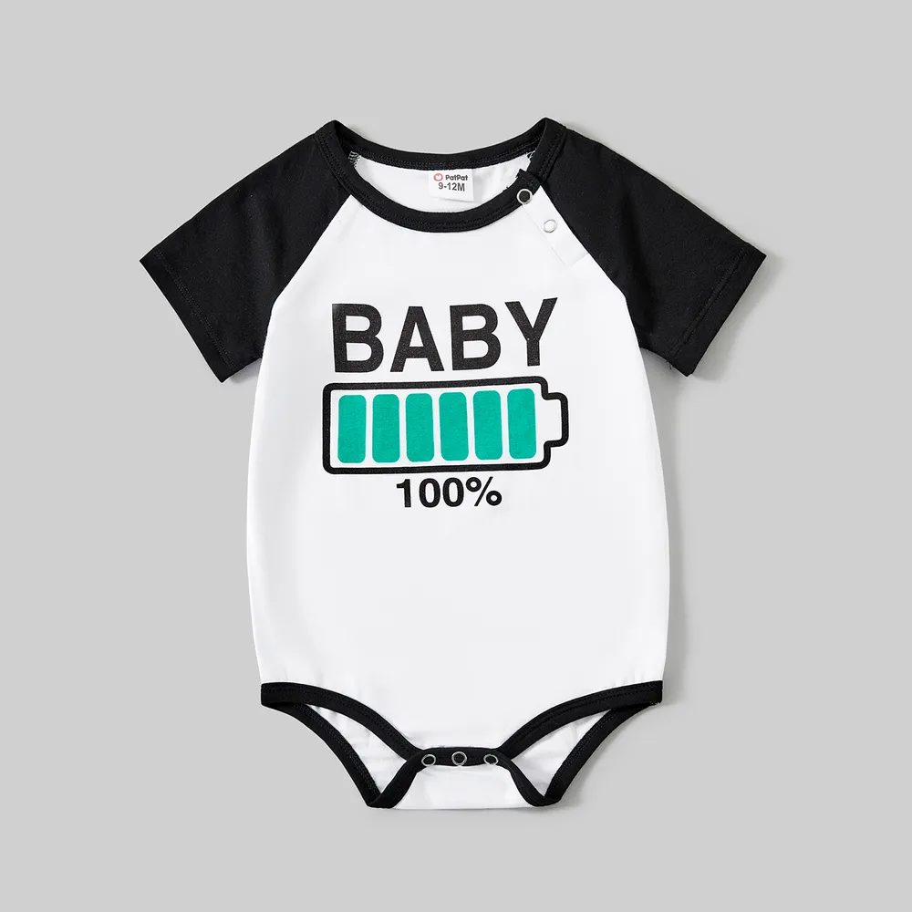 Family Cotton Round Neck Short-sleeve Top big image 1