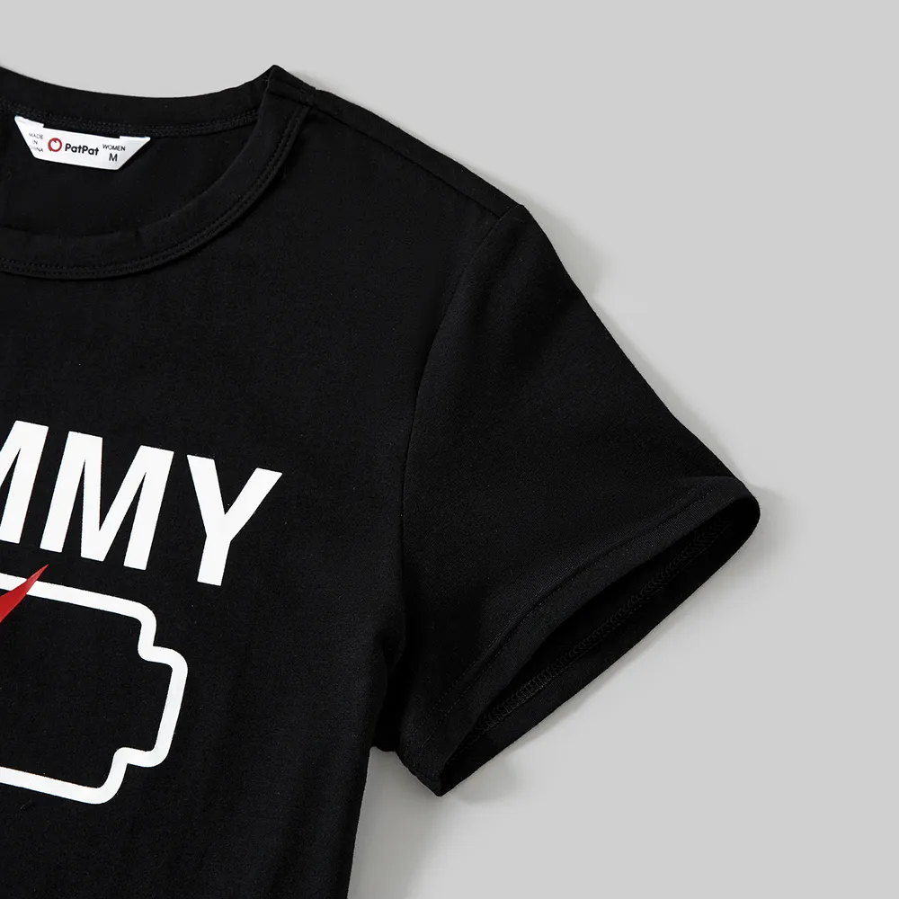 Family Cotton Round Neck Short-sleeve Top big image 13