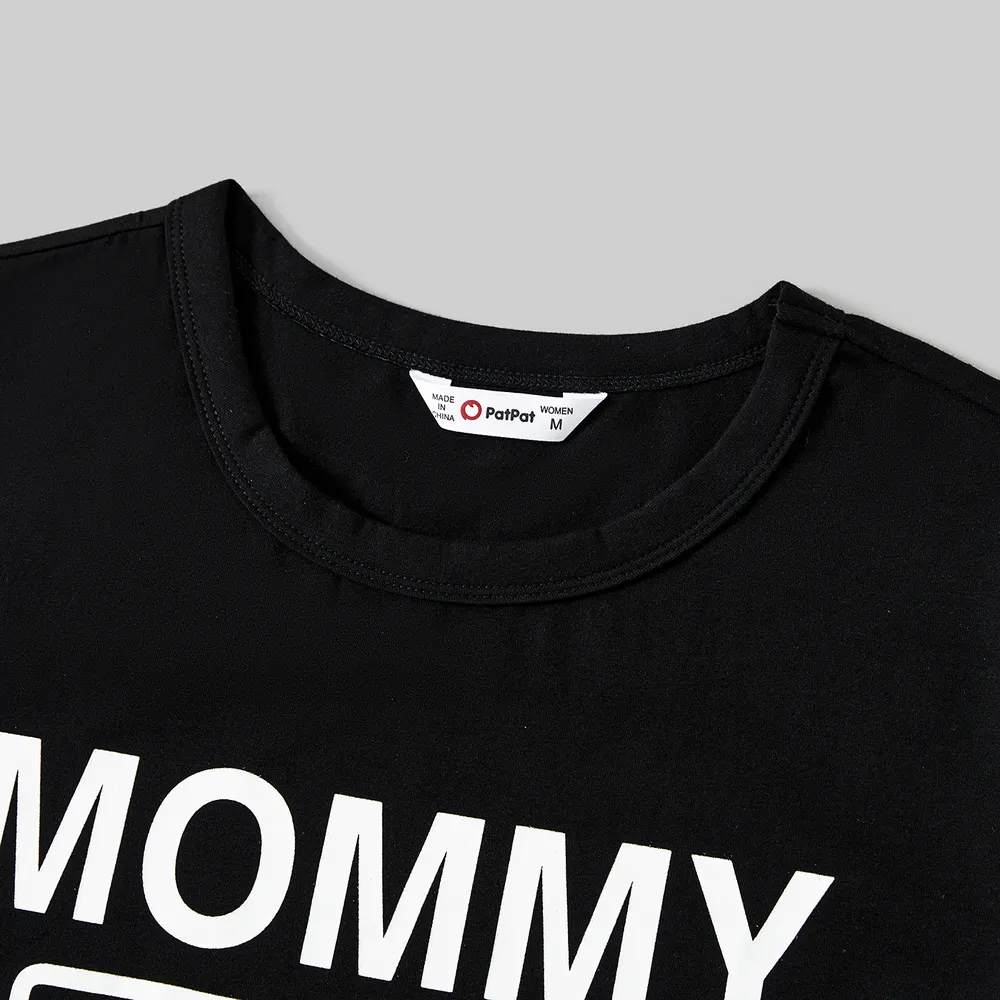 Family Cotton Round Neck Short-sleeve Top big image 12