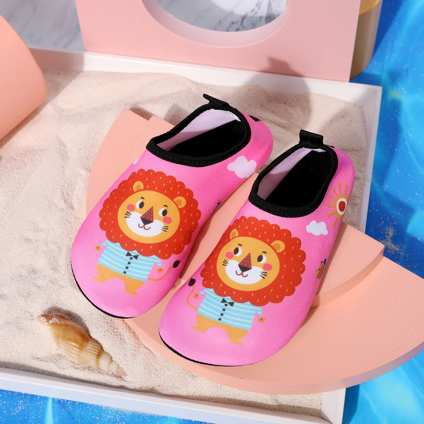 Toddler/Kid Lion Print Rain Boots