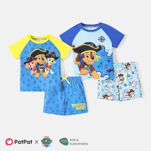 PAW Patrol Toddler Boy 2pcs Naia™ Character Print Colorblock Tee and Shorts Set