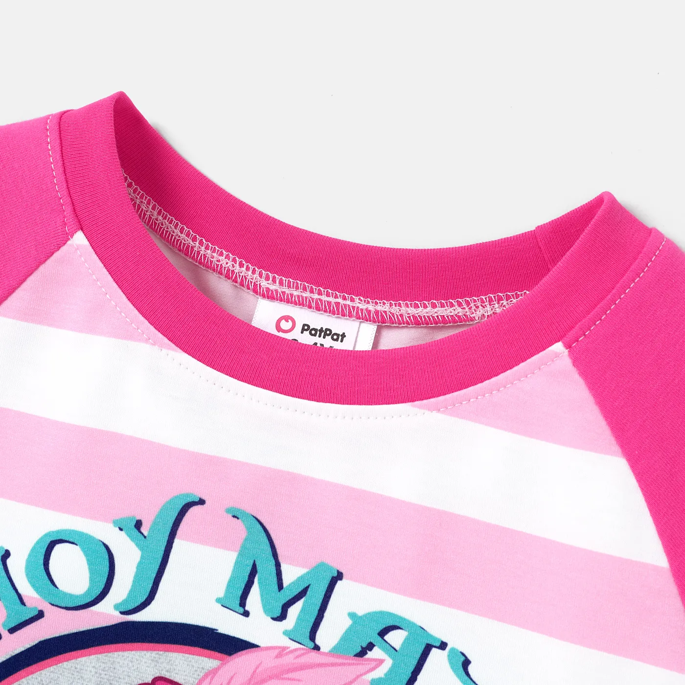 PAW Patrol Toddler Boy Personagem & Stripe Print Naia™ Tee de manga curta Rosa Quente image 3
