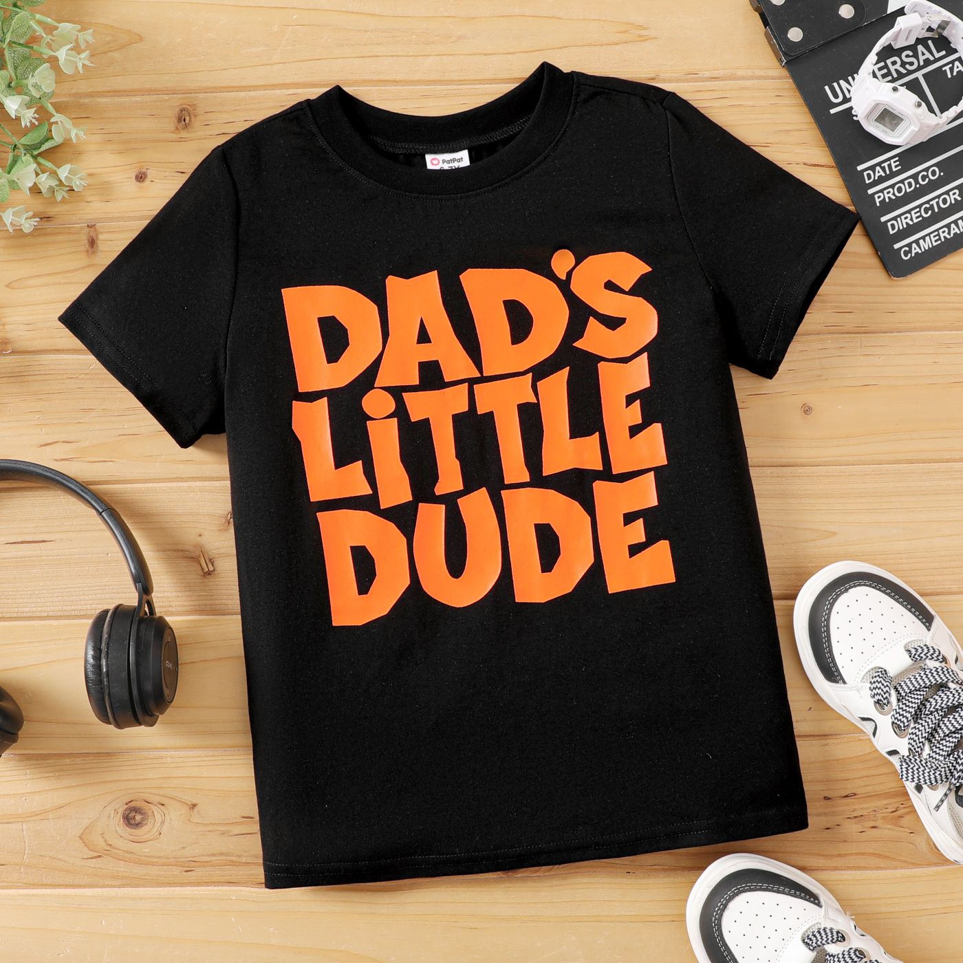 

Kid Boy Letter Print Short-sleeve Tee