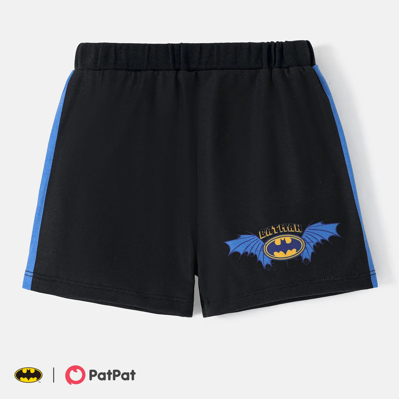 Batman Toddler Boy Character Print Naia™ Tank Top / Tee / Shorts Black