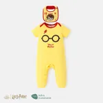 Harry Potter Baby Boy Short-sleeve Graphic Cotton or Naia™ Jumpsuit Yellow