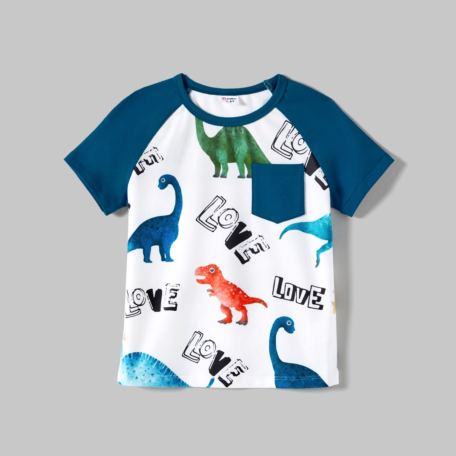 Family Matching Dinosaur Print Tank Dresses And Short-sleeve T-shirts Sets