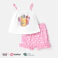 Looney Tunes Baby Girl 2pcs Graphic Naia™ Cami Top and Cotton Polka Dots Shorts Set  image 1