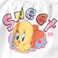 Looney Tunes Baby Girl 2pcs Graphic Naia™ Cami Top and Cotton Polka Dots Shorts Set  image 2