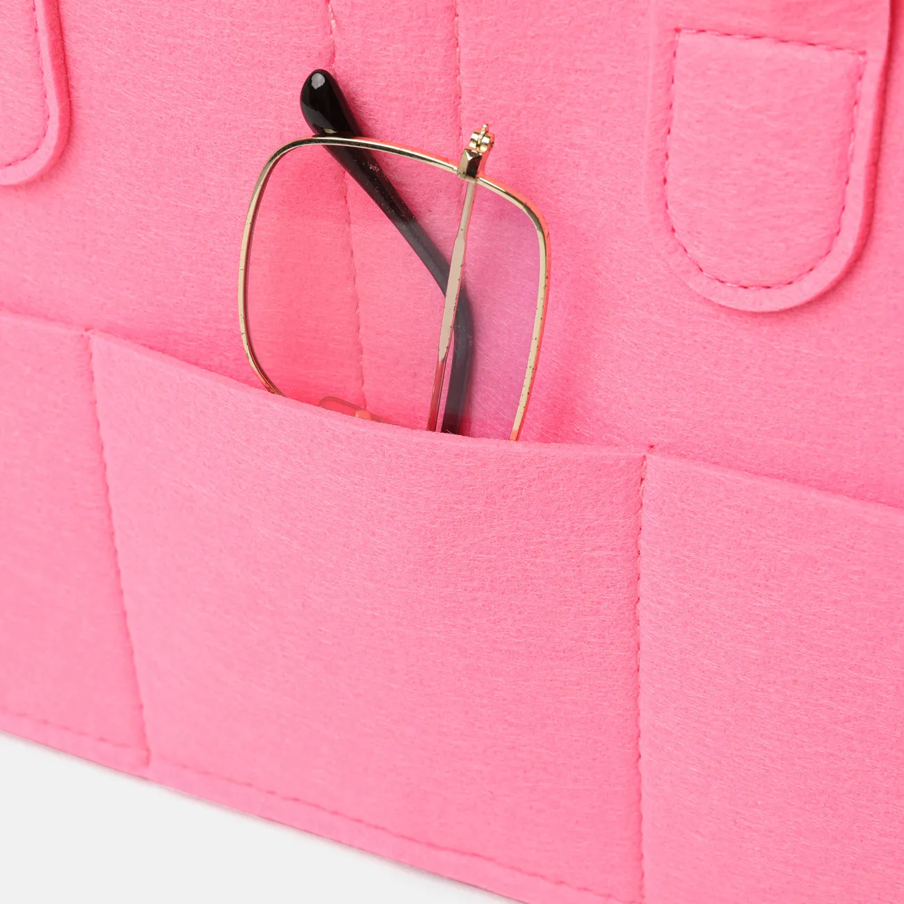 Wickeltasche mit großer Stoffspeicherkapazität, faltbarer Baby-Windel-Caddy in großer Größe rosa big image 1