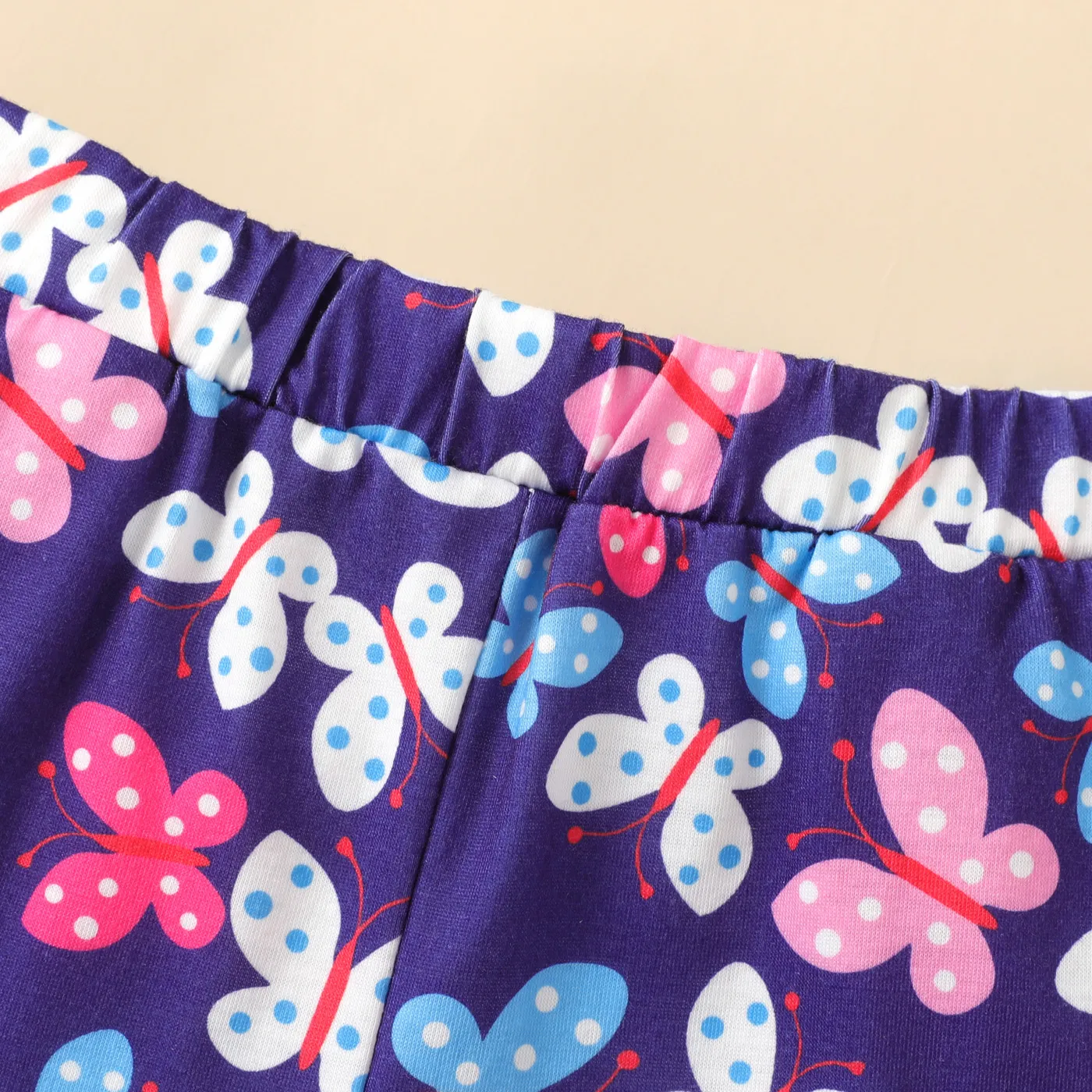 Kid Girl Tie Dye / Floral / Butterfly Print Shorts  image 5