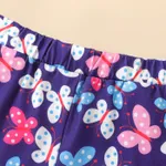 Kid Girl Tie Dye / Floral / Butterfly Print Shorts  image 5