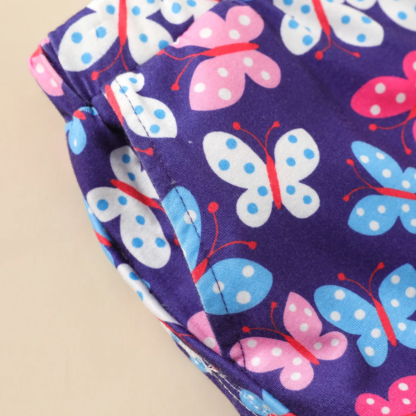 Kid Girl Tie Dye / Floral / Butterfly Print Shorts  image 4