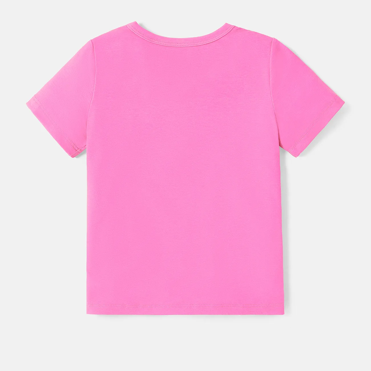 Disney Kleinkinder/Kind Mädchen/Junge Figur Print Naia™ Kurzarm-T-Shirt Rosa big image 1